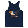 Robinson Jupiter 2 Crew Men/Unisex Tank Top Navy | Funny Shirt from Famous In Real Life
