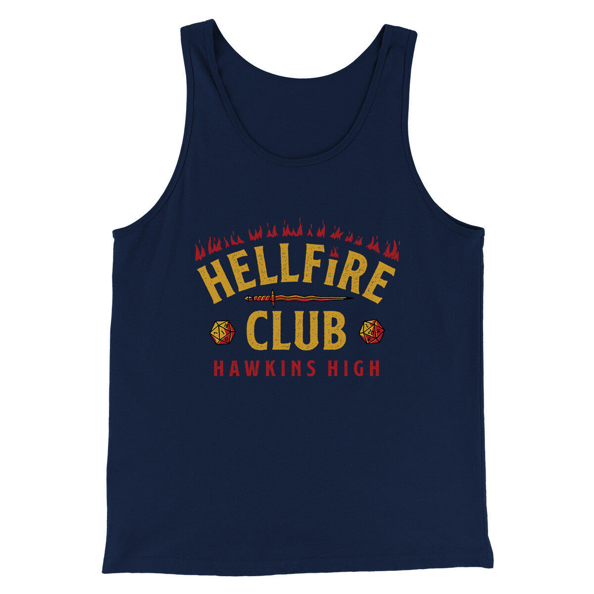 Hellfire Club Men/Unisex Tank Top | Funny Shirt from Famous In Real Life