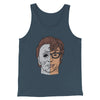 Michael Myers Funny Movie Men/Unisex Tank Top Navy | Funny Shirt from Famous In Real Life