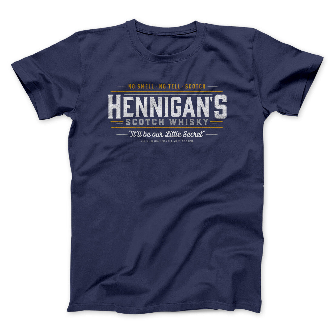Hennigan's Scotch Whisky Men/Unisex T-Shirt | Funny Shirt from Famous In Real Life
