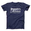 Poppie's Kitchen Men/Unisex T-Shirt Navy | Funny Shirt from Famous In Real Life