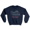 Double Deuce Ugly Sweater Navy | Funny Shirt from Famous In Real Life
