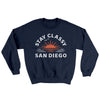 Stay Classy San Diego Ugly Sweater Navy | Funny Shirt from Famous In Real Life