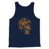 Jive Turkey Men/Unisex Tank Top Navy | Funny Shirt from Famous In Real Life