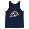 I'm Mclovin Funny Movie Men/Unisex Tank Top Navy | Funny Shirt from Famous In Real Life