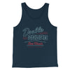 Double Deuce Funny Movie Men/Unisex Tank Top Navy | Funny Shirt from Famous In Real Life