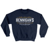 Hennigan's Scotch Whisky Ugly Sweater Navy | Funny Shirt from Famous In Real Life