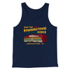 Downingtown Diner Funny Movie Men/Unisex Tank Top Navy | Funny Shirt from Famous In Real Life