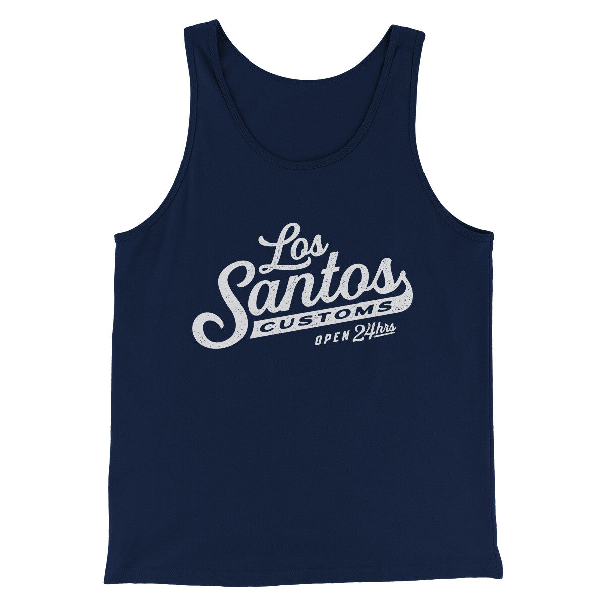 Los Santos Customs Men/Unisex Tank Top | Funny Shirt from Famous In Real Life