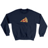Pizza Slice Couple's Shirt Ugly Sweater Navy | Funny Shirt from Famous In Real Life