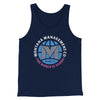 Montana Management Co Funny Movie Men/Unisex Tank Top Navy | Funny Shirt from Famous In Real Life