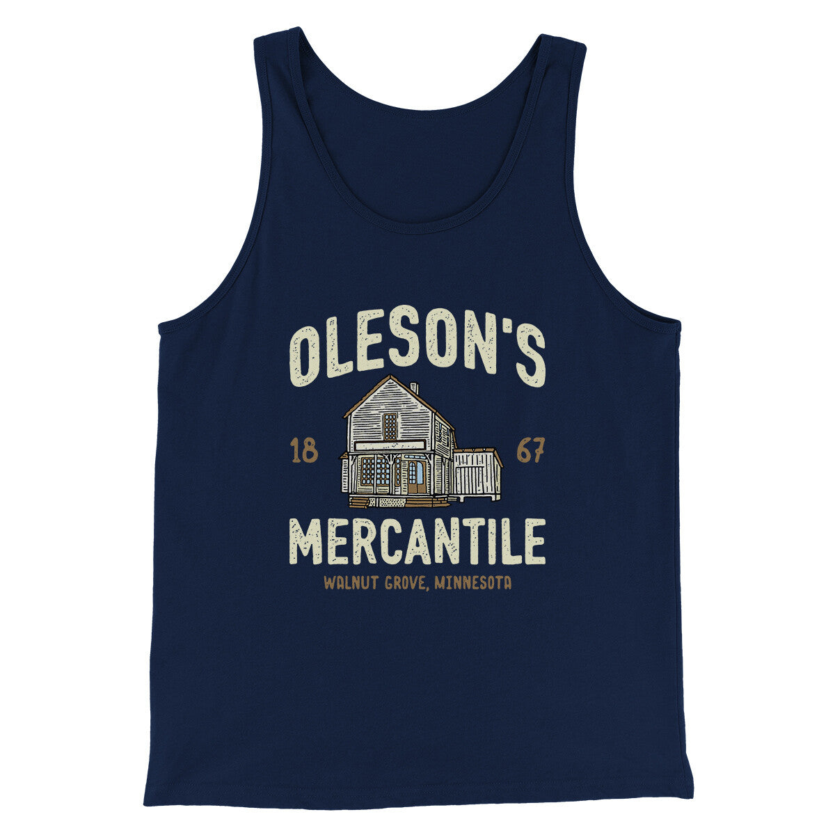 Oleson's Mercantile Funny Movie Men/Unisex Tank Top | Funny Shirt from Famous In Real Life