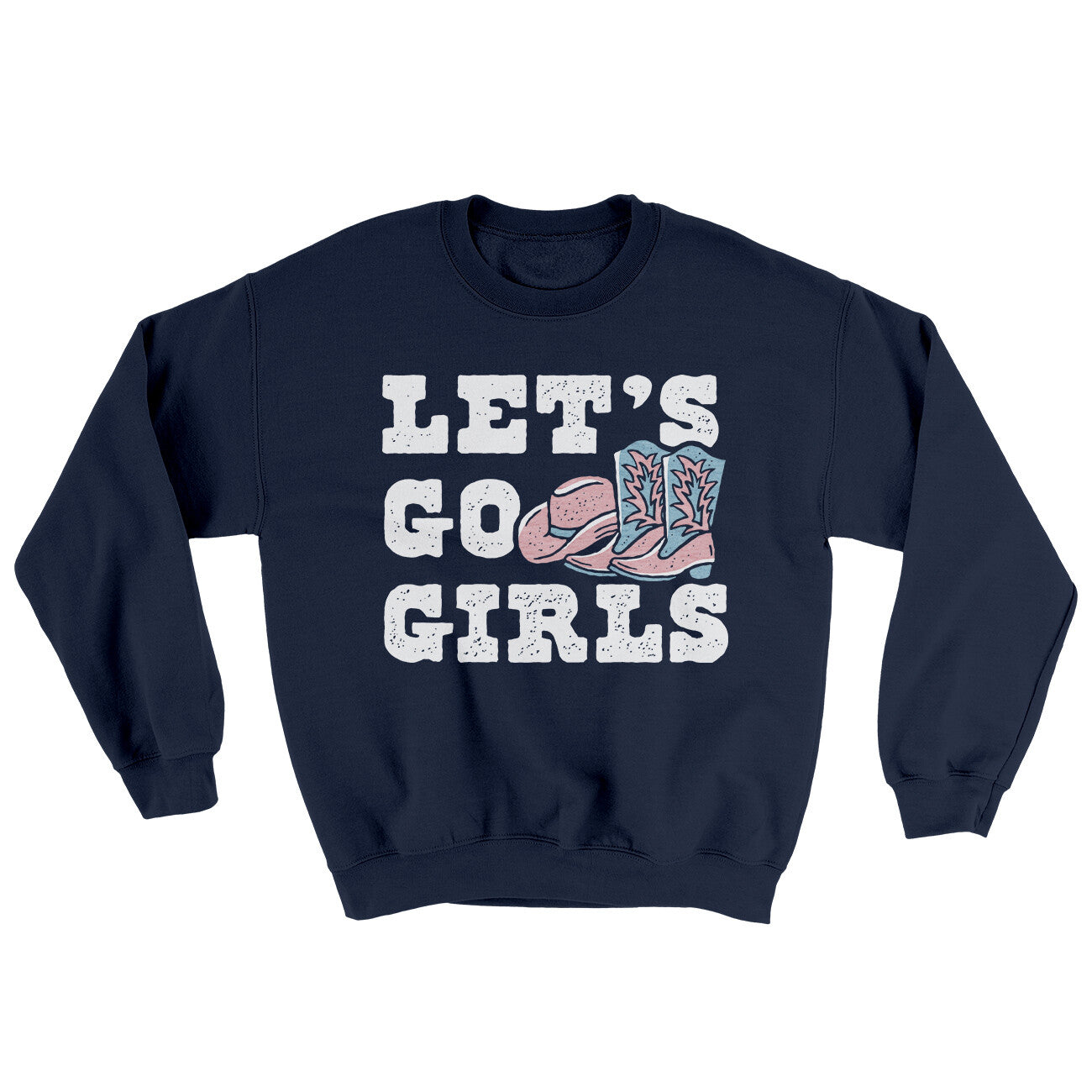 Lets Go Girls Ugly Sweater | Funny Shirt from Famous In Real Life