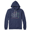 The North Pole Strip Club Hoodie Navy | Funny Shirt from Famous In Real Life