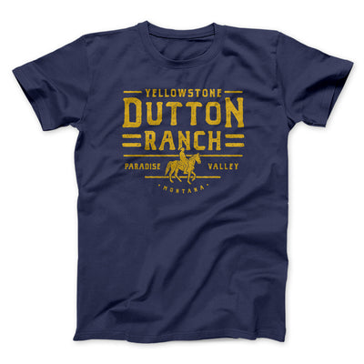 Yellowstone Dutton Ranch Men/Unisex T-Shirt Famous IRL