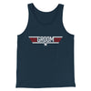 Groom Funny Movie Men/Unisex Tank Top Navy | Funny Shirt from Famous In Real Life