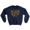 Dr. Jones Archaeology Ugly Sweater Navy | Funny Shirt from Famous In Real Life