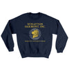 Stratton Oakmont Inc Ugly Sweater Navy | Funny Shirt from Famous In Real Life