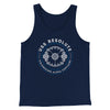 Uss Resolute Men/Unisex Tank Top Navy | Funny Shirt from Famous In Real Life