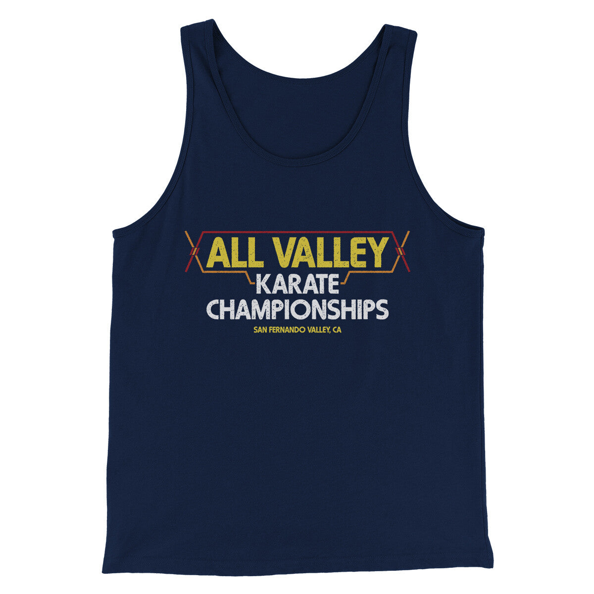 All Valley Karate Championships Funny Movie Men/Unisex Tank Top | Funny Shirt from Famous In Real Life
