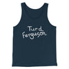 Turd Ferguson Funny Movie Men/Unisex Tank Top Navy | Funny Shirt from Famous In Real Life