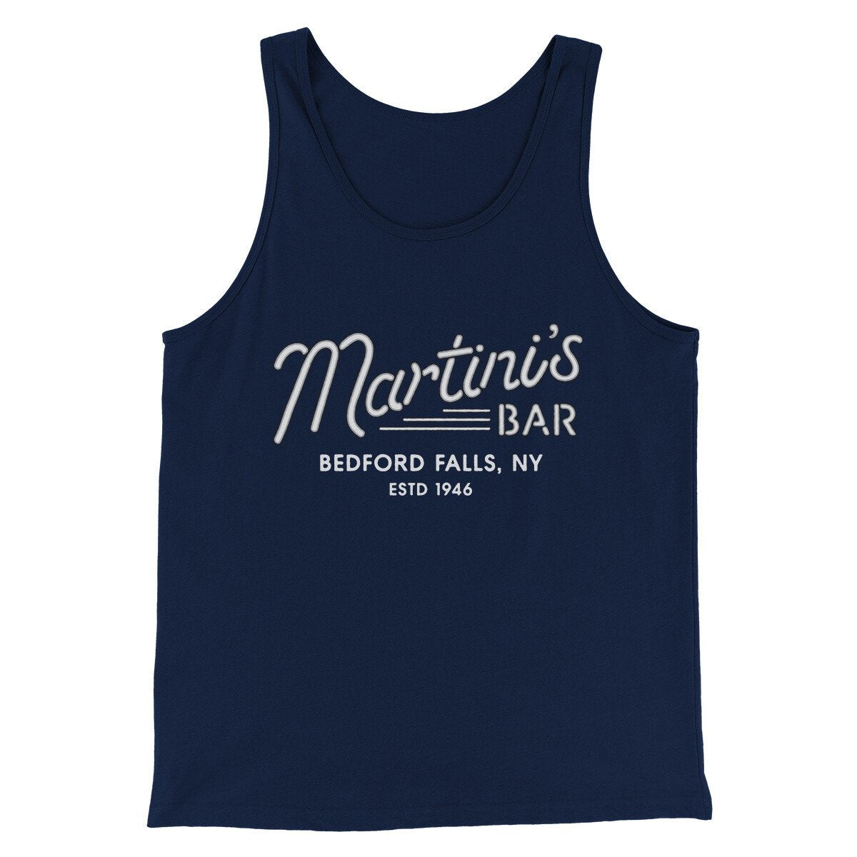 Martinis Bar Funny Movie Men/Unisex Tank Top | Funny Shirt from Famous In Real Life