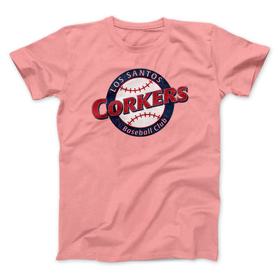 Los Santos Corkers Men/Unisex T-Shirt Pink | Funny Shirt from Famous In Real Life