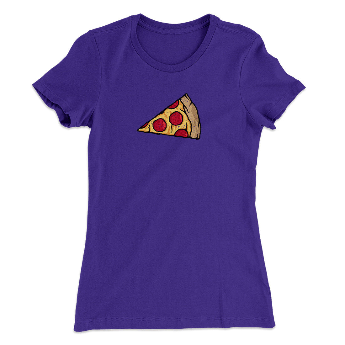 Pizza Slice Couple's Shirt Women's T-Shirt | Funny Shirt from Famous In Real Life