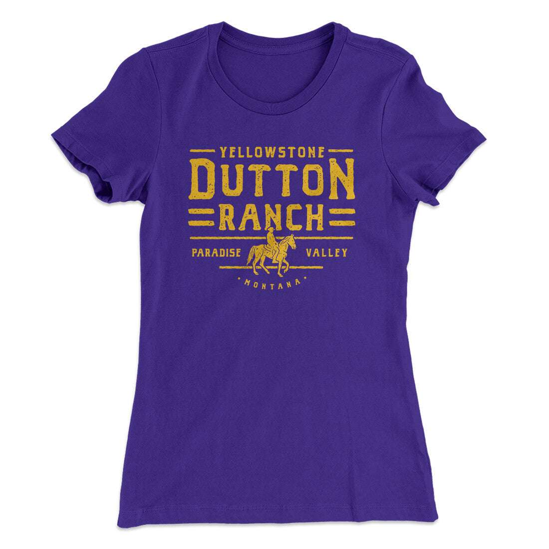 Yellowstone Dutton Ranch Women's T-Shirt | Funny Shirt from Famous In Real Life