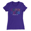 Cafe Disco Women's T-Shirt Purple Rush | Funny Shirt from Famous In Real Life
