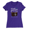 Frank Bannister Psychic Investigator Women's T-Shirt Purple Rush | Funny Shirt from Famous In Real Life