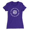 Demons To Some Angels To Others Women's T-Shirt Purple Rush | Funny Shirt from Famous In Real Life