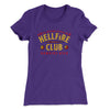 Hellfire Club Women's T-Shirt Purple Rush | Funny Shirt from Famous In Real Life