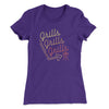 Grills Grills Grills Women's T-Shirt Purple Rush | Funny Shirt from Famous In Real Life