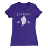 Deadlift - Ghost Women's T-Shirt Purple Rush | Funny Shirt from Famous In Real Life