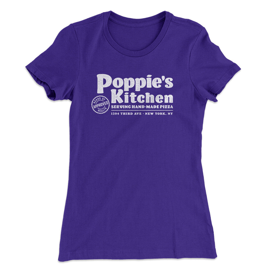 Poppies Kitchen Women's T-Shirt Purple Rush | Funny Shirt from Famous In Real Life