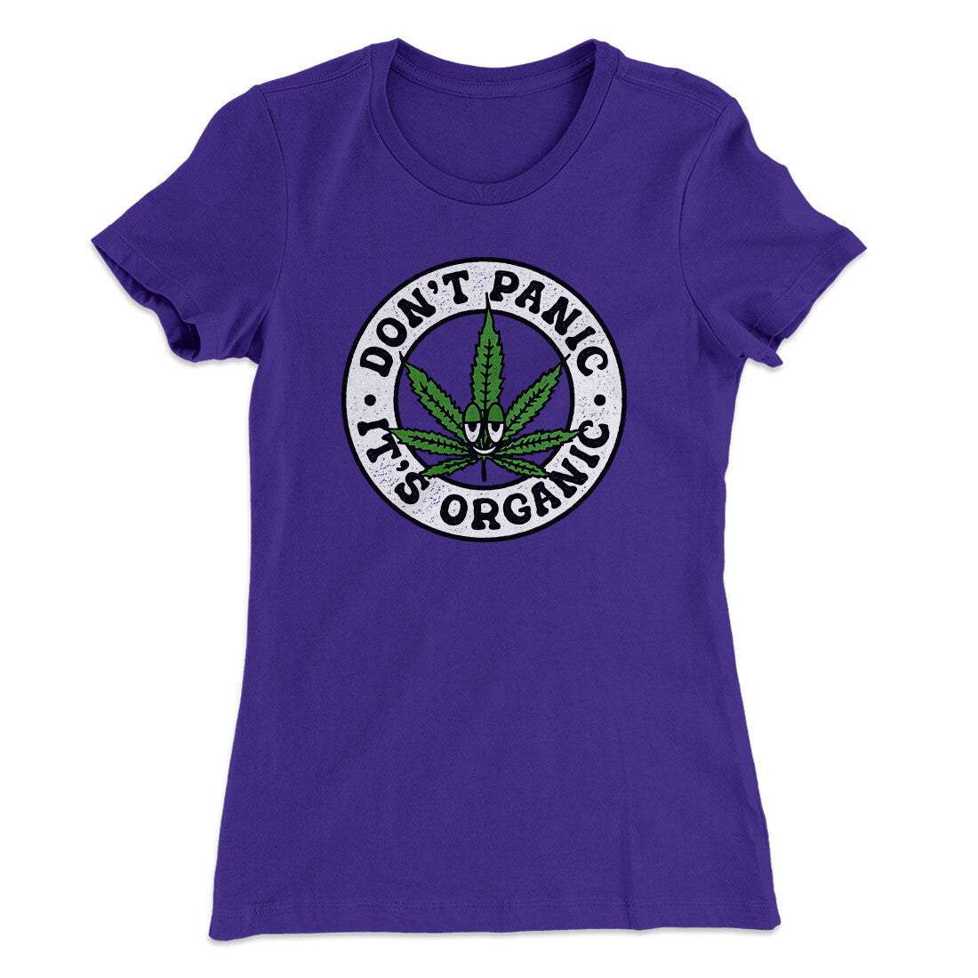 Don't Panic It's Organic Women's T-Shirt | Funny Shirt from Famous In Real Life