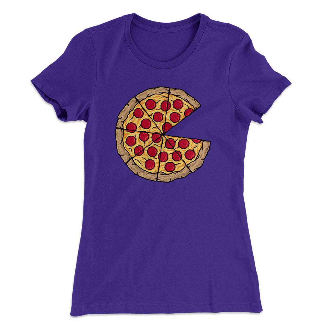 Pizza Slice Couple's Shirt Women's T-Shirt | Funny Shirt from Famous In Real Life