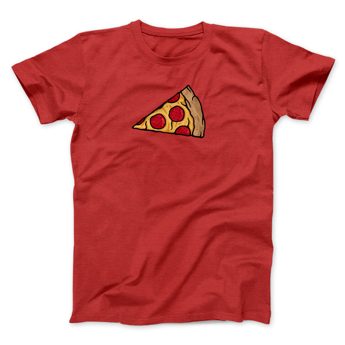 Pizza Slice Couple's Shirt Men/Unisex T-Shirt | Funny Shirt from Famous In Real Life