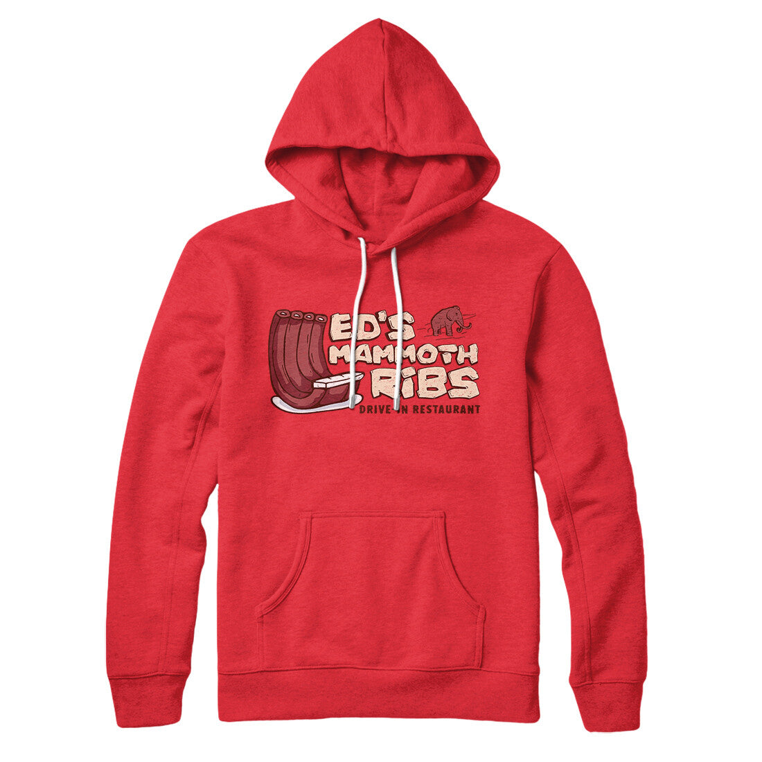 Ed's Mammoth Ribs Hoodie | Funny Shirt from Famous In Real Life