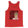 I Picked The Wrong Week To Quit Sniffing Glue Men/Unisex Tank Top Red | Funny Shirt from Famous In Real Life