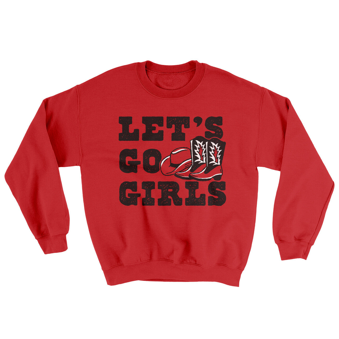 Lets Go Girls Ugly Sweater | Funny Shirt from Famous In Real Life