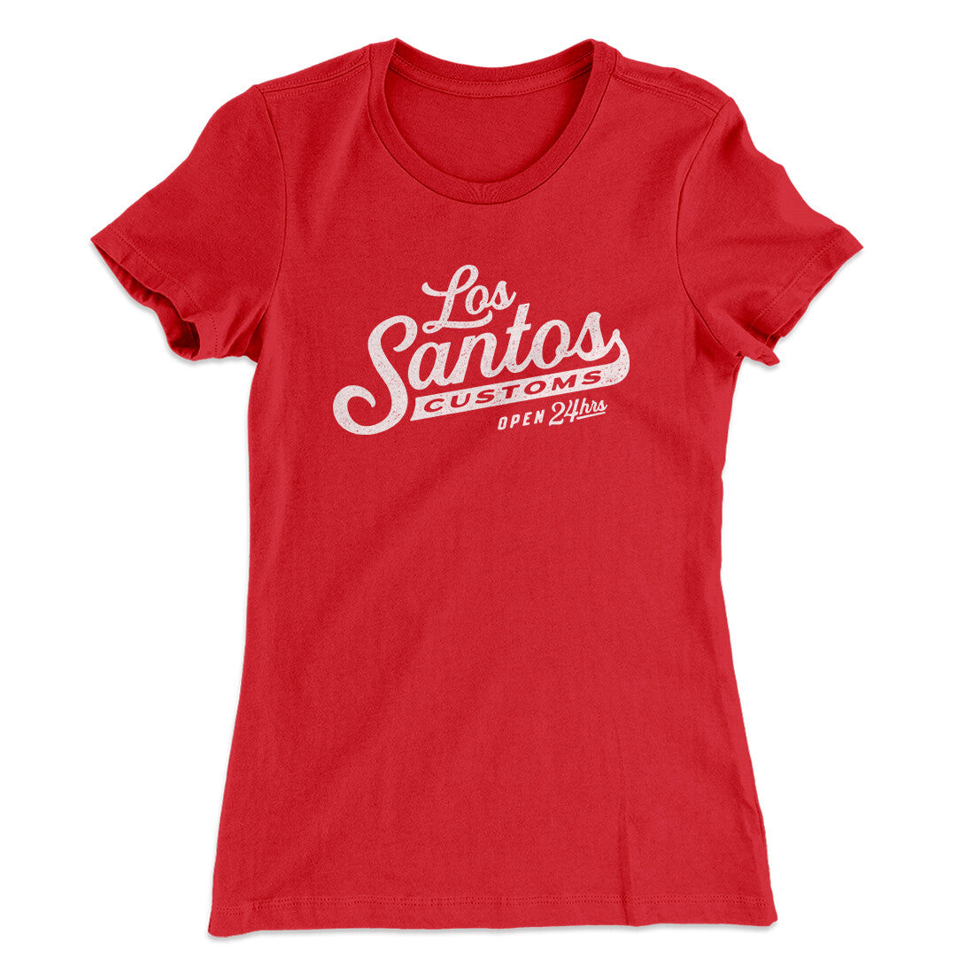 Los Santos Customs Women's T-Shirt | Funny Shirt from Famous In Real Life