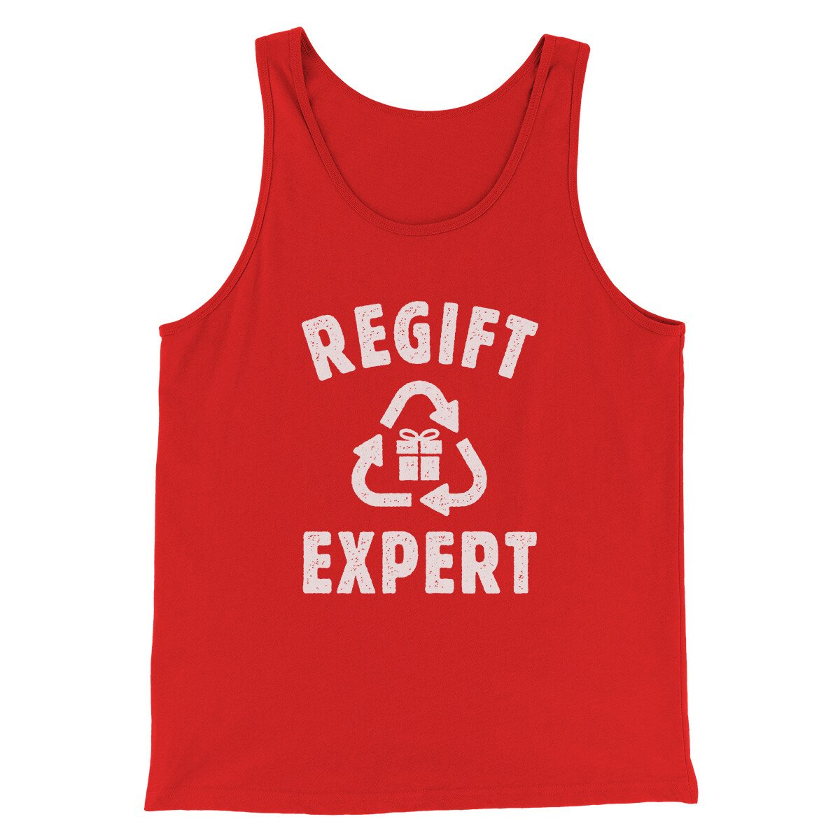 Regift Expert Men/Unisex Tank Top | Funny Shirt from Famous In Real Life