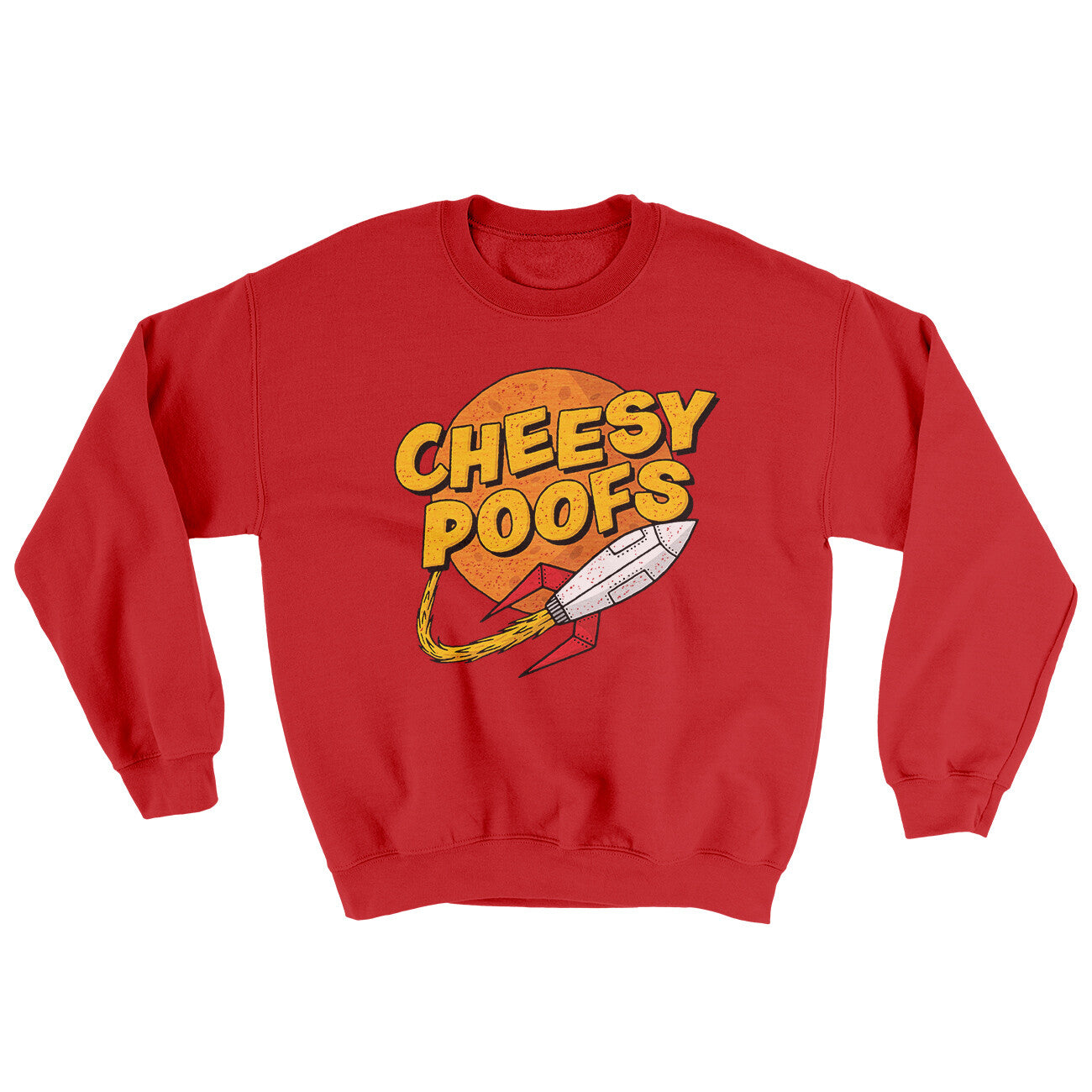 Cheesy Poofs Ugly Sweater | Funny Shirt from Famous In Real Life