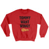 Tommy Want Wingy Ugly Sweater Red | Funny Shirt from Famous In Real Life
