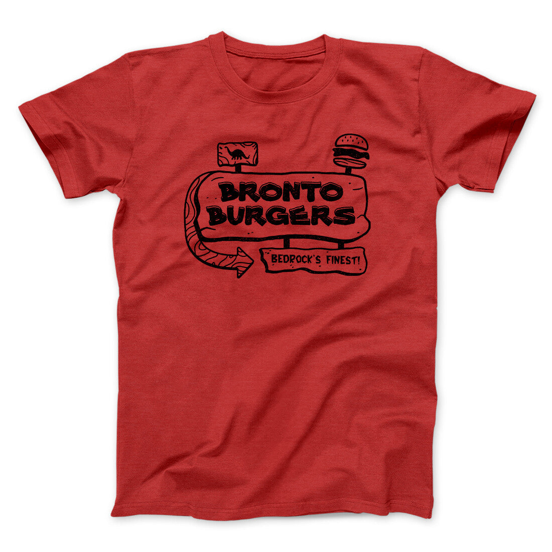 Bronto Burgers Men/Unisex T-Shirt | Funny Shirt from Famous In Real Life