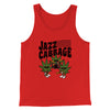 Jazz Cabbage Men/Unisex Tank Top Red | Funny Shirt from Famous In Real Life