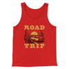 Road Trip Men/Unisex Tank Top Red | Funny Shirt from Famous In Real Life
