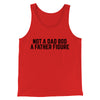 Not A Dad Bod A Father Figure Funny Men/Unisex Tank Top Red | Funny Shirt from Famous In Real Life